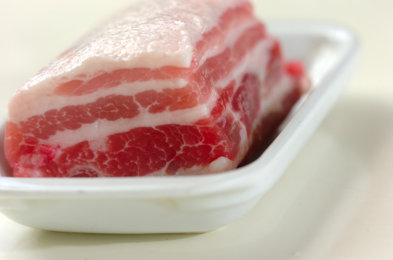 ゆで豚とニンニクみそのレタス巻き(仕込時間あり)の下準備1