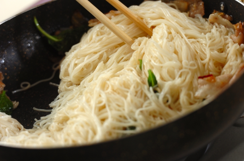 一年中楽しめる！そうめんのパッタイ風 やみつきに by保田 美幸さんの作り方2