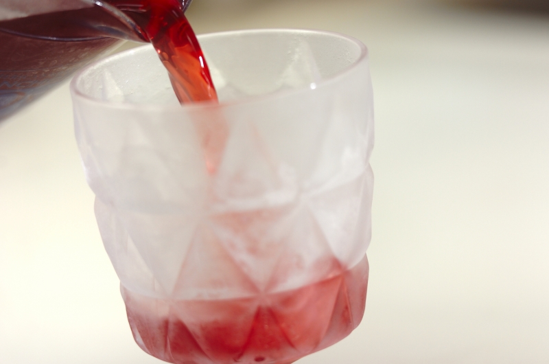 ノンアルコールサングリアの作り方1