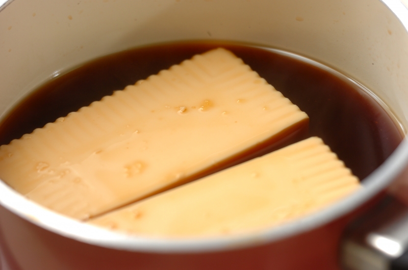 豆腐のとろろ汁の作り方1