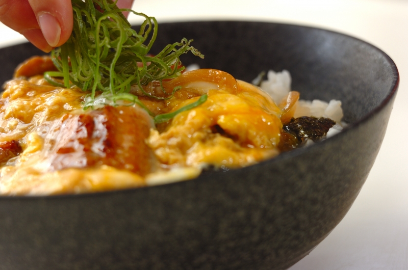 ウナ玉丼の作り方4