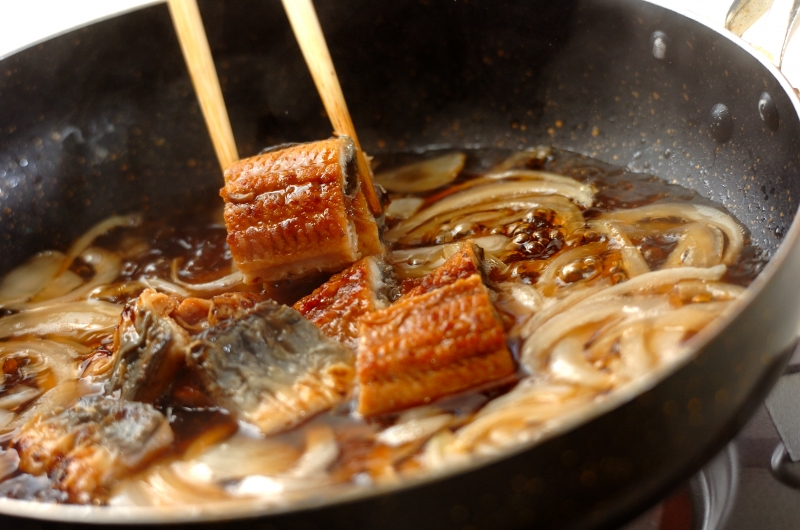 ウナ玉丼の作り方2
