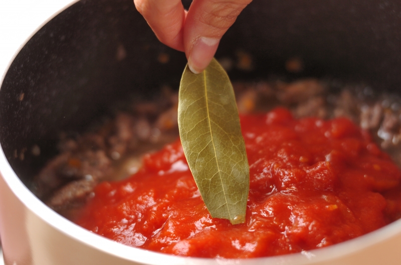 基本のミートソースのパスタの作り方2