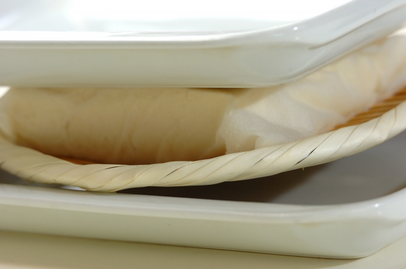 トウモロコシと豆腐の落とし揚げの下準備1