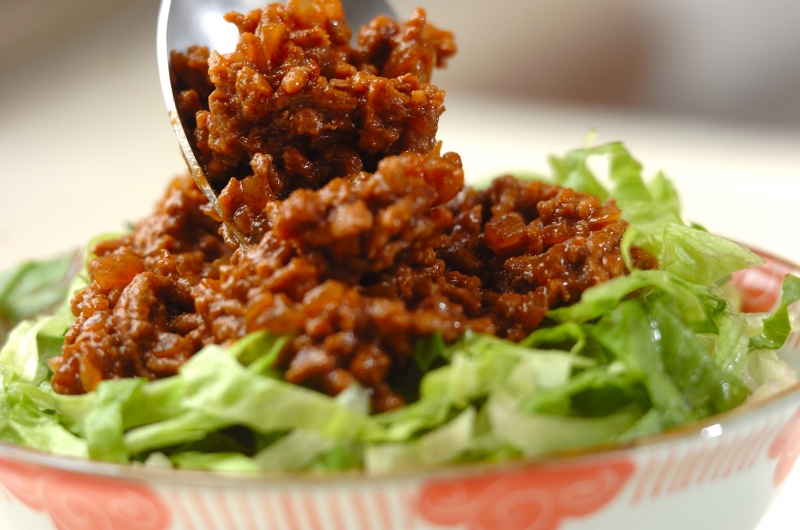 ピリ辛肉みそ丼の作り方2