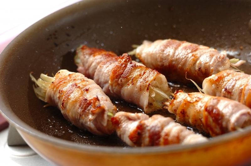 豚肉の薬味巻きの作り方2