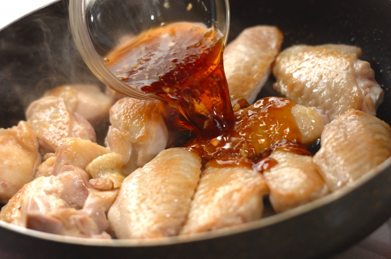 鶏の照り焼きの作り方2