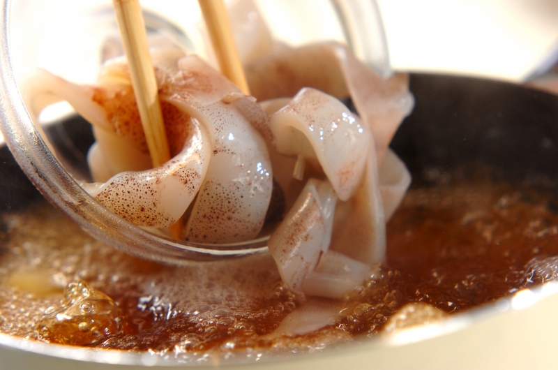 ご飯がすすむ！イカジャガの作り方1