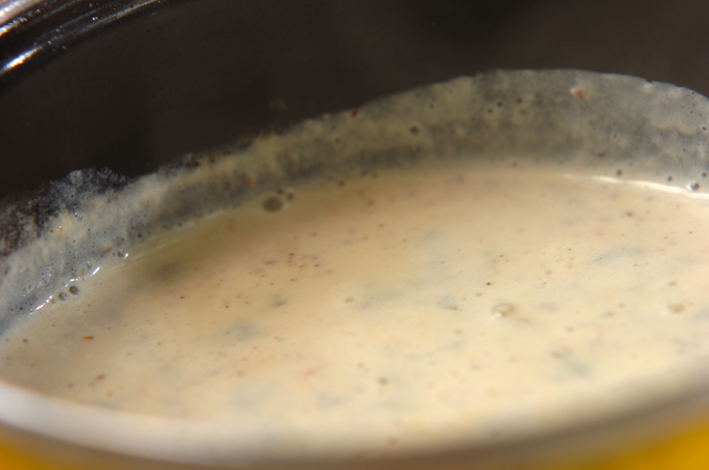中華風豆乳スープの作り方2