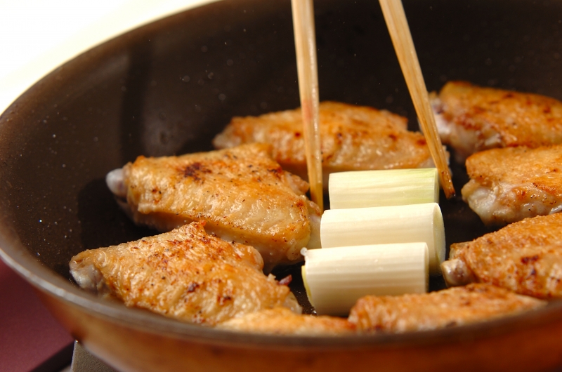 鶏手羽の照り焼きの作り方1