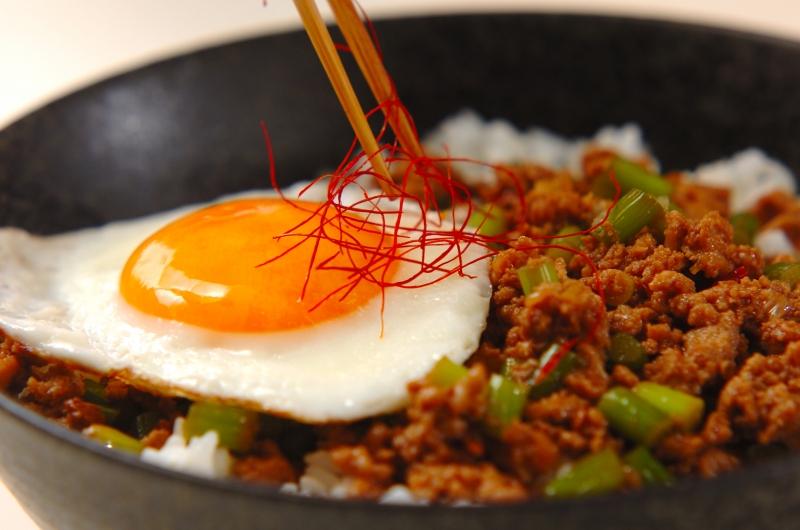 ピリ辛みそそぼろご飯の作り方5
