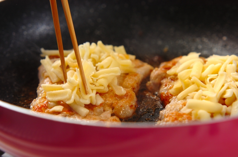 ご飯が進む！豚肉のからしチーズソテーの作り方4