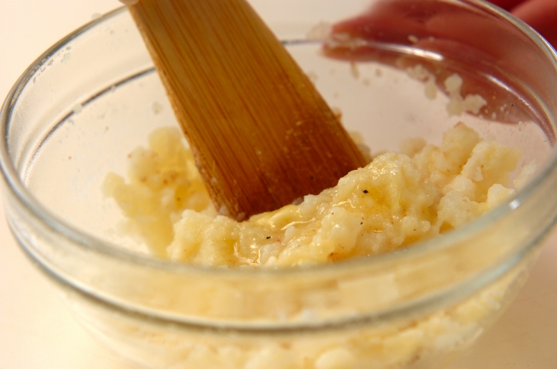 ご飯が進む！豚肉のからしチーズソテーの作り方1