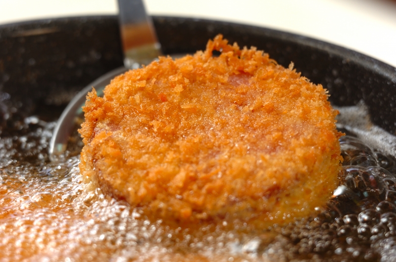 マッシュポテトハムカツの作り方3