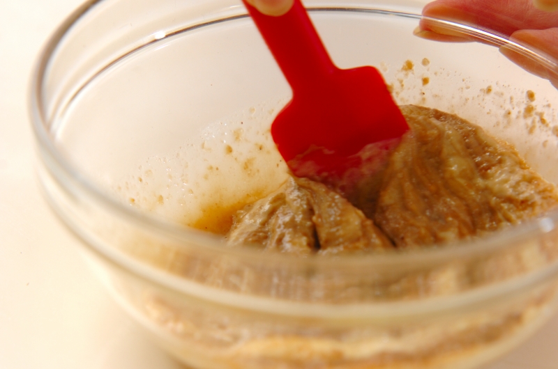 ごぼうの大量消費にも！ごまマヨサラダの下準備2