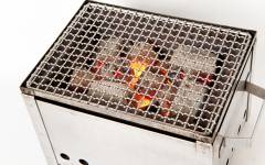 【未使用】 釜浅商店｜炭火焼肉ゆうじ コラボ ロースター 「YK-T」 炭火焼ロースターYK-T(網各1枚ずつ付属)