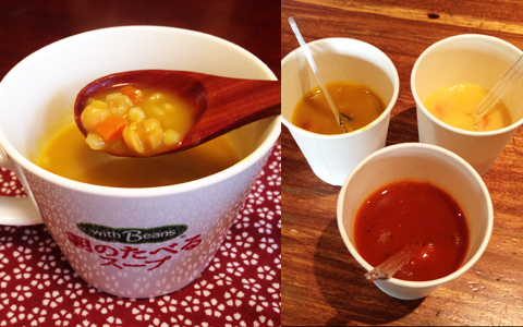 キレイと健康を目指す“忙し女子”必見！ 3分でおいしい具沢山スープを食べよう