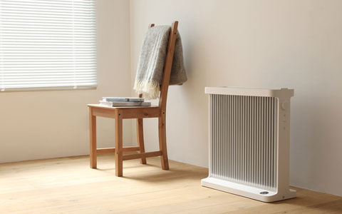 自然にお部屋を暖める、これまでにないヒーターとは？　最新テクノロジーでさらに便利に　