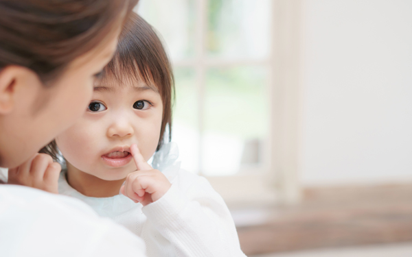 「ありがとう」「ごめんね」が言えない子ども