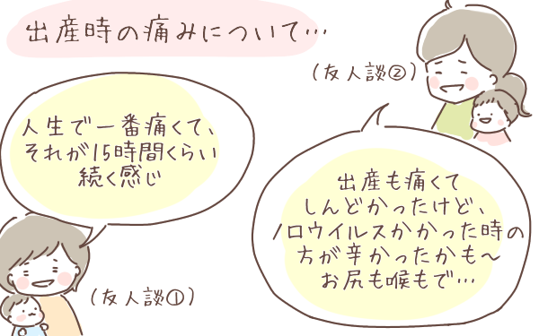 まるで体内でどんどん巨大化する鉄球 強烈な恥骨痛に泣いた自然分娩 ゆるっとはなまる育児 第1話 子供とお出かけ情報 いこーよ