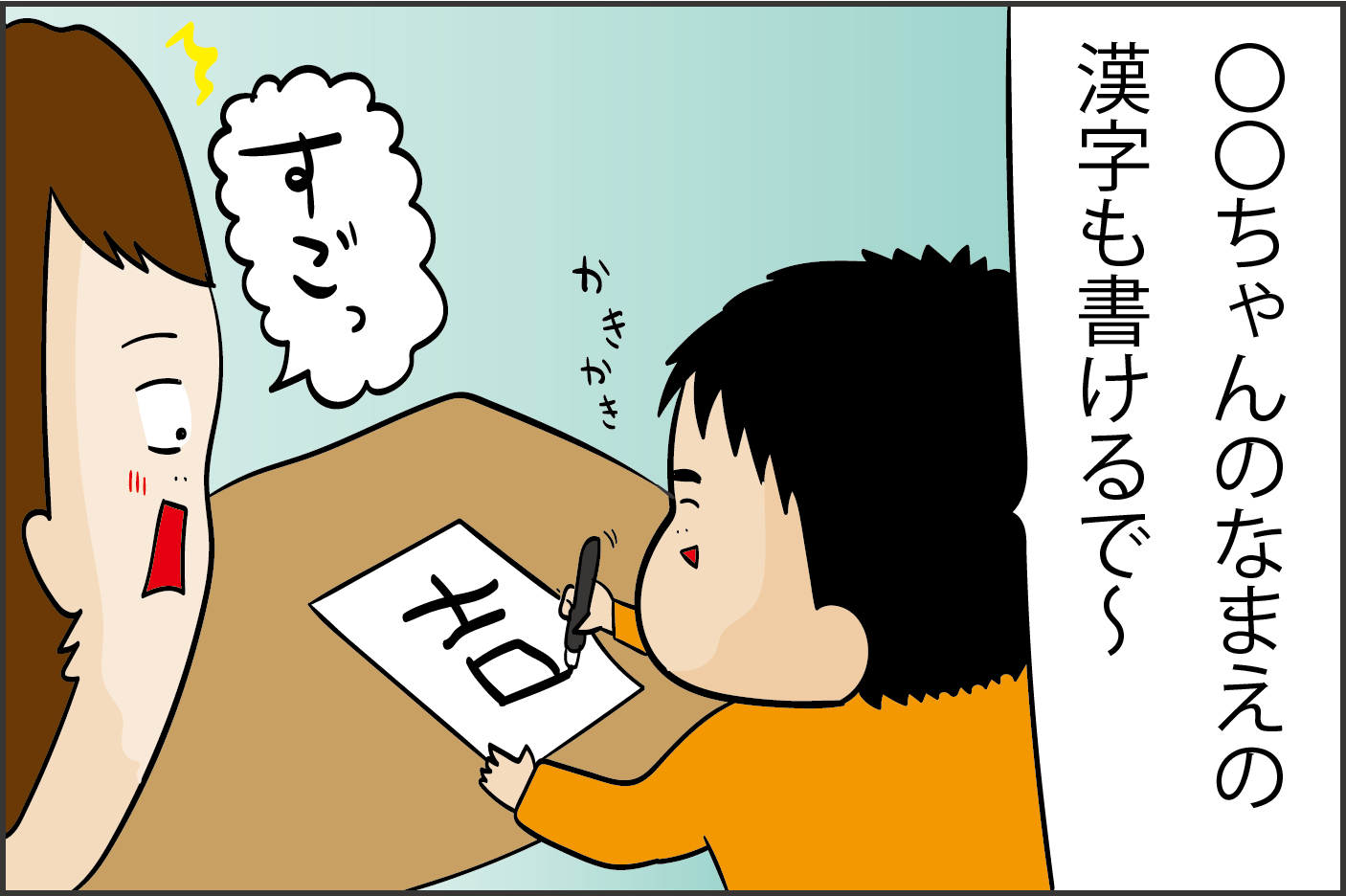 好きすぎて苗字まで漢字で書けちゃう
