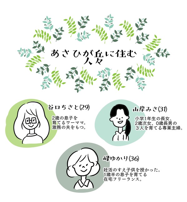 悩むだけ無駄なんて言わないで 気にしすぎなのは自分が一番わかってる あさひが丘の人々 第27話 子供とお出かけ情報 いこーよ