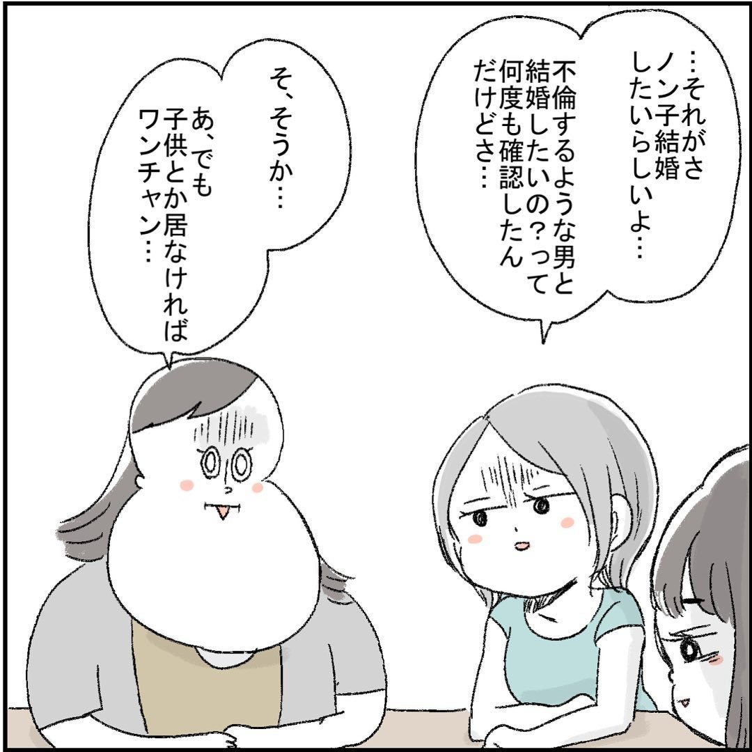 奥さんとうまくいってないんだって」と暴走する友人のエピソードに読者