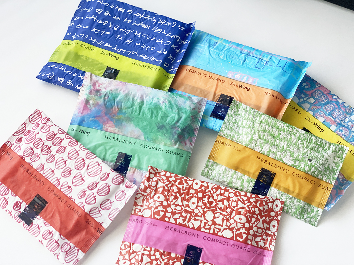 中山エリス 生理中の気分を上げる”をコンセプトにつくられた、アートな生理用ナプキン「エリス コンパクトガード」【編集部の「これ、気になる！」  Vol.79】(ウーマンエキサイト) - goo ニュース