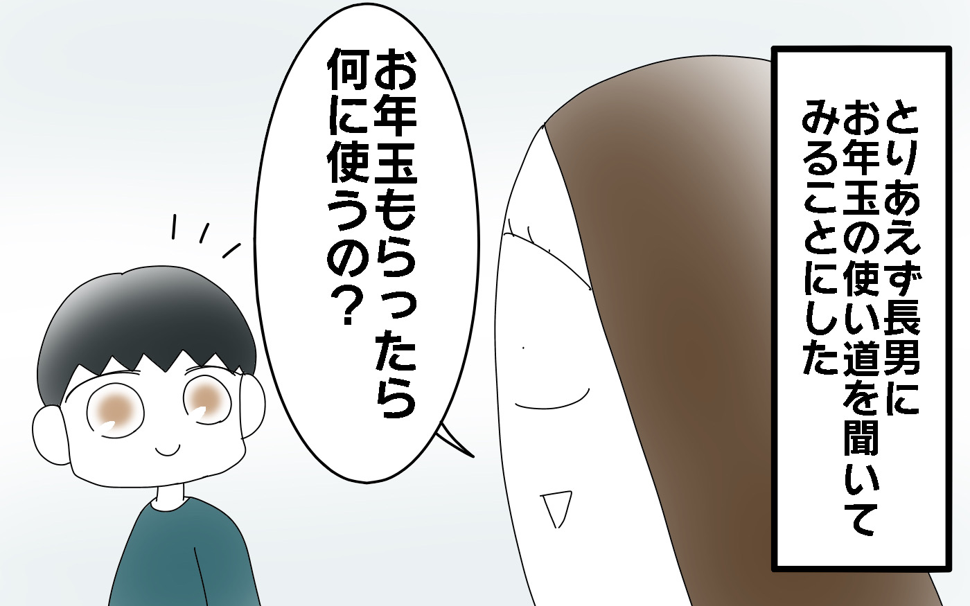 長男に使い道を聞くと