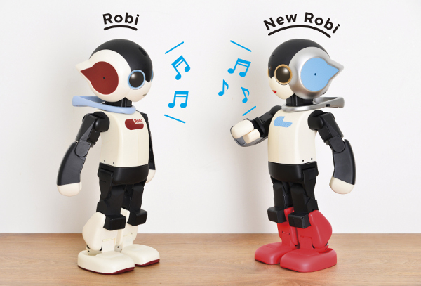 世界で一番売れているヒト型コミュニケーションロボット『ロビ』がさらに進化！