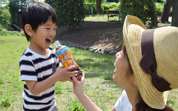 安心・安全な伊藤園「健康ミネラルむぎ茶」で、夏の暑さ対策！