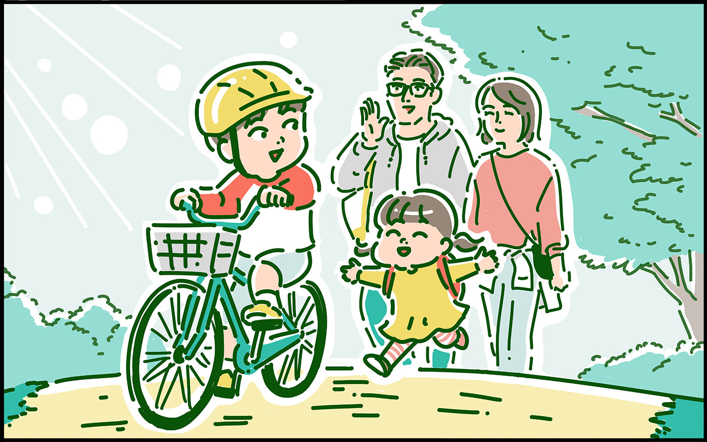 「子どもが自転車で人にぶつかり、けがをさせてしまった…」他人ごとじゃない！ リスクから家族を守る方法