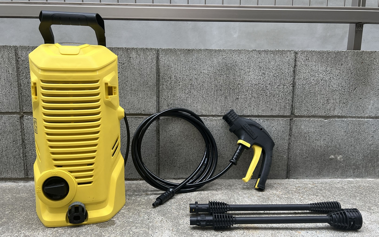 プレゼントあり！】ケルヒャー史上最軽量の高圧洗浄機 K1で自宅の駐