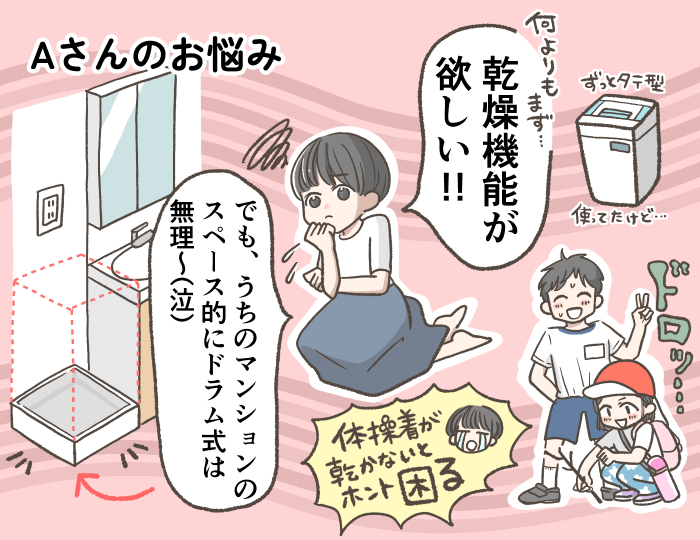 ドラム式にしたい、洗浄力も気になる、とにかくラクして洗濯したい！　そんなお悩みを一気に解決、買い替えるならコンパクトで大容量のAQUA「まっ直ぐドラム2.0」