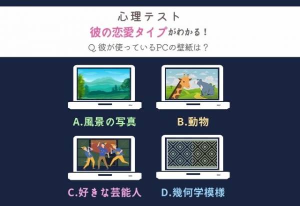 スキンシップを大切にしているかも Pcの壁紙 で分かる 彼の 恋愛タイプ 22年2月1日 ウーマンエキサイト 1 2