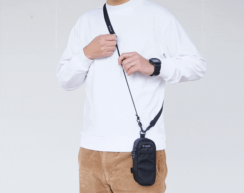 バッグや自転車にも装着可能！衝撃から大切なメガネを守る「Niceなメガネ サコッシュ」をMakuakeにて2月16日より先行販売開始