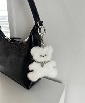 流行りのスタイルが完成♡》【ぬいぐるみバッグチャーム】で今っぽ