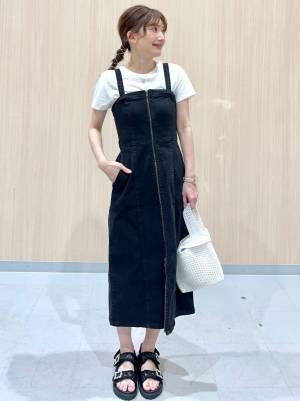 リメイクデニム　アレンジデニムワンピ オリジナルデニムリメイクワンピース | RENTAL COSTUME MOGU