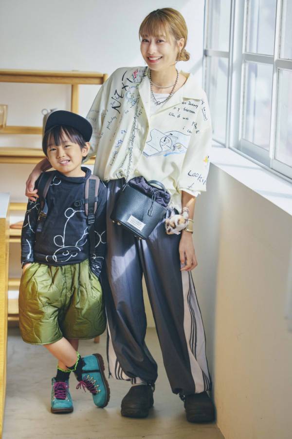 親子SNAP】動きやすいのに品良くおしゃれ♡5歳男子ママの秋のリンク