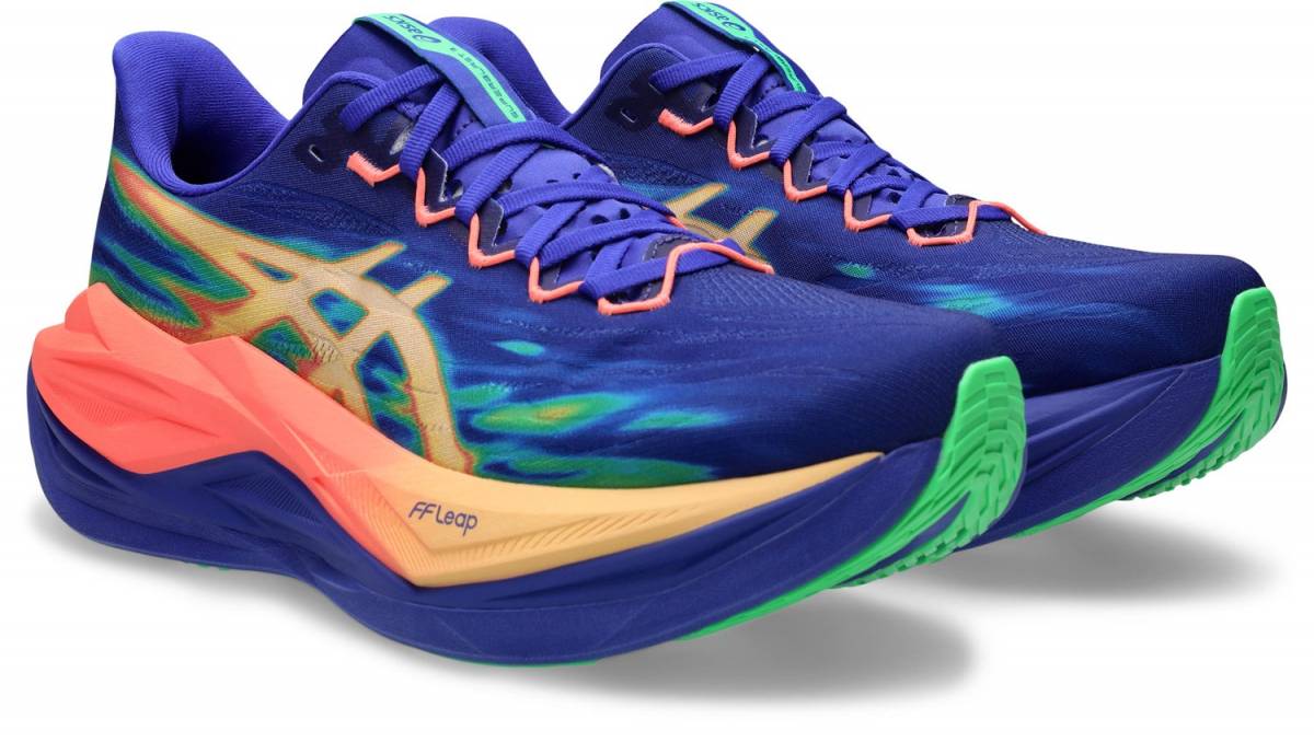 アシックス、FF LEAP採用のランニングシューズ「SUPERBLAST 3」発売