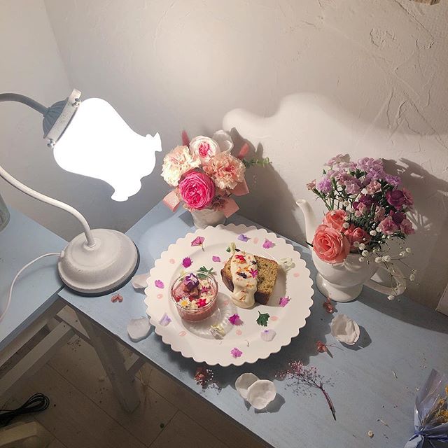 吉祥寺のお花カフェ♡　“みずいろの花”でかわいいご褒美タイムを過ごそ♡の5枚目のインスタグラム画像