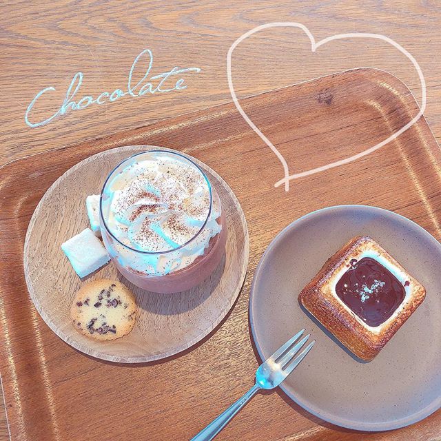 バレンタインはチョコカフェ巡り♡　人気＆大人カフェ5店で甘いデートがしたい♡の16枚目のインスタグラム画像