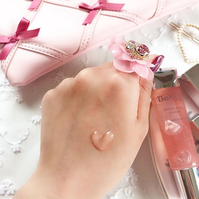 Borica春を先取る桜カラー美容液下地でほんのりピンクなモテ肌作り♡の3枚目のインスタグラム画像