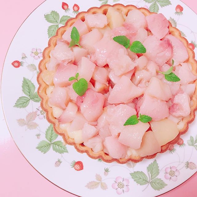【レシピ】さくらんぼケーキで韓国っぽおうちカフェ♡　誕生日やバレンタインにも◎の14枚目のインスタグラム画像