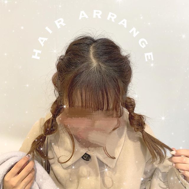 “かわいい”の偏差値アップ♡　髪の長さ別くるりんぱヘアアレンジ特集の1枚目のインスタグラム画像