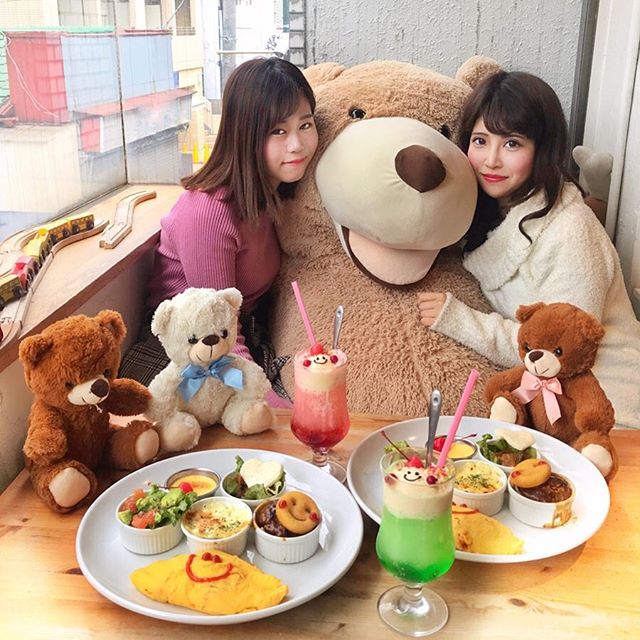 「ただいまクマさん♡」 くま好き必見！　都内の「#くまカフェ」まとめ♡の10枚目のインスタグラム画像